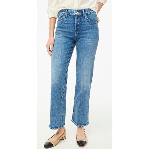 J.Crew Factory Tall wide-leg full-length jean size  25 Tall - Picture 1 of 7